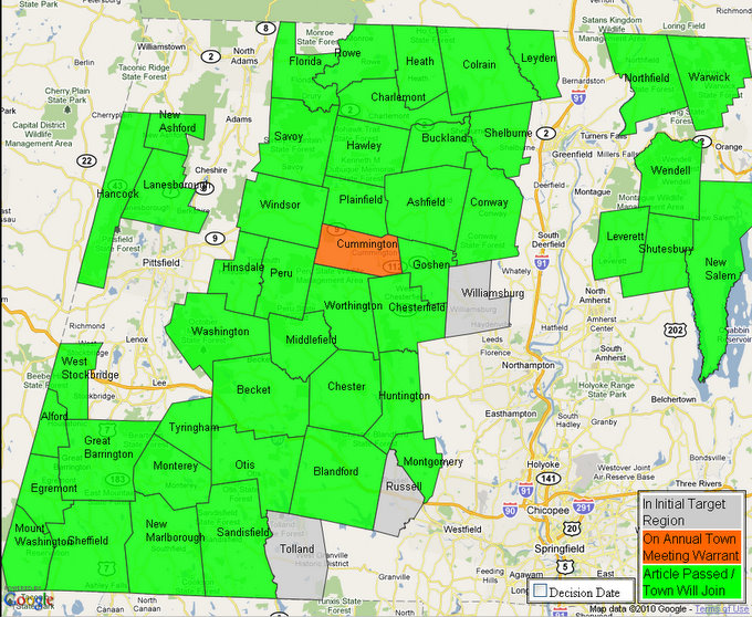 Town of Florida Seeking Better Service; WiredWest Leading the